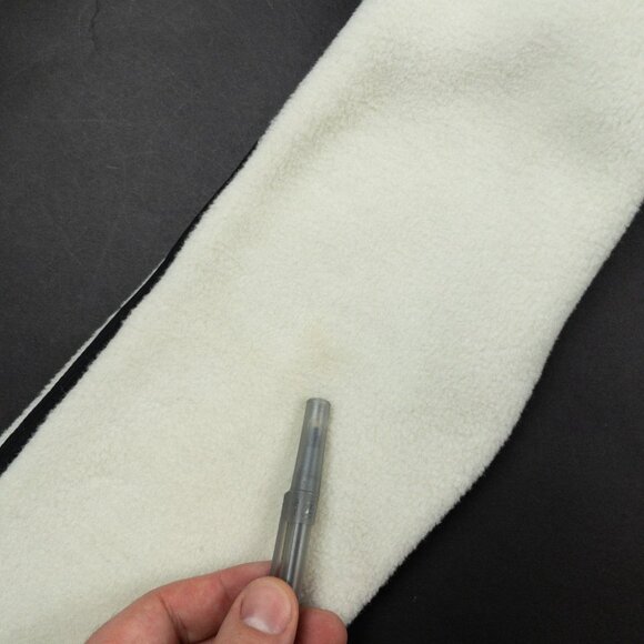 Marker for Gorsuch Polartec Fleece Jacket Women's Medium White Full Zip Ski USA - Picture 15 of 16